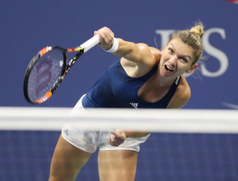 Serena Williams beats Simona Halep 2-1 at US Open